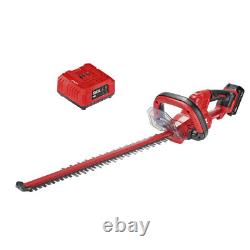 Cordless Electric Hedge Trimmer Cutter Handheld Gardening Tool + Battery Charger