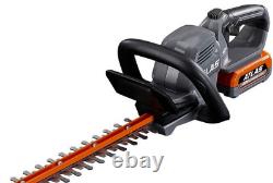 Cordless Hedge 24In. 40V Dual Action Double Sided Blade Trimmer Tool Only