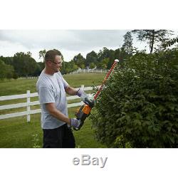 Cordless Hedge Trimmer Lithium Ion 24 56V Battery Tool Max Dual Action Blades