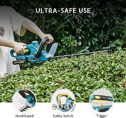 Cordless Hedge Trimmer with 2000Mah Battery Pack and Charger, Gardening Tool for