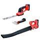 Cordless Hedge Trimmer/grass Shear & Handheld Leaf Blower Combo Kit With2 Battery