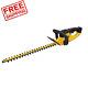 Dewalt 20v Max Cordless Hedge Trimmer, 22 Inches, Tool Only Black/yellow