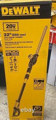 DEWALT 20V MAX Cordless Pole Hedge Trimmer (TOOL ONLY) DCPH820B