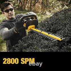 DEWALT 20V MAX Lithium-Ion Cordless 22-inch Hedge Trimmer (Tool Only)