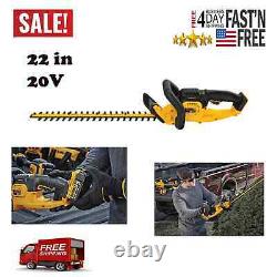 DEWALT 22 in. 20-Volt MAX Lithium-Ion Cordless Hedge Trimmer (Tool Only)
