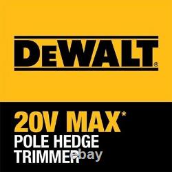DEWALT CANADA 20V MAX Li-Ion Cordless Pole Hedge Trimmer (Tool Only)