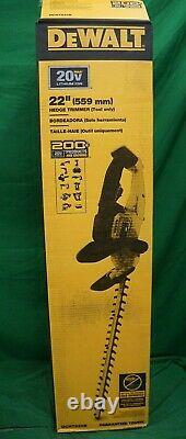 DEWALT DCHT820B 20V Max Hedge Trimmer New Open Box Tool Only