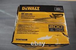 DeWalt DCHT820B 20V 22 Hedge Trimmer (Tool Only)