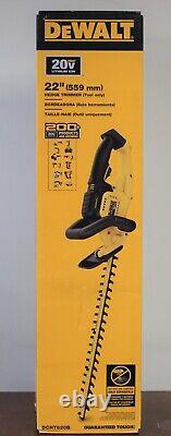 DeWalt DCHT820B 20V MAX Lithium Ion 22 Hedge Trimmer (TOOL ONLY)