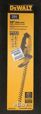 Dewalt 22 20-Volt MAX Lithium-Ion Cordless Hedge Trimmer (Tool Only) DCHT320B