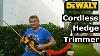 Dewalt Dcht820b Cordless Hedge Trimmer Tool Review Testing