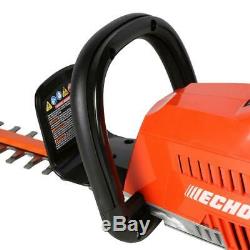 ECHO Cordless Hedge Trimmer 24 in. Dual-Action Blades 58V Lithium-Ion Tool Only