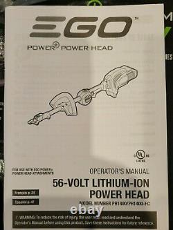 EGO Power+ Multi-Head System Power Head Tool Only PH1400 not original box