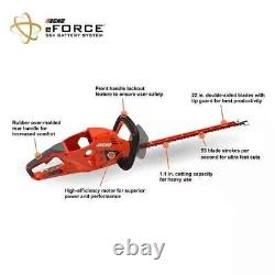 Echo Eforce 56V 22 Cordless Hedge Trimmer Bare Tool, No Battery and Charger