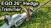 Ego Carbon Fiber 26 Cordless 56v Hedge Trimmer Review