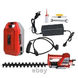 Electric Hedge Trimmer Branches Tool Kit 24V Battery & Charger Brushless Motor