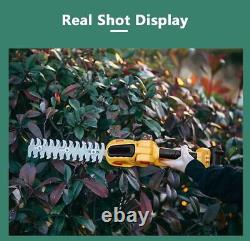 Electric Hedge Trimmer Lawn Mower Cordless Grass Trimming Pruning Tool 2 In 1