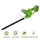 Electric Hedge Trimmer Lithium Ion Cordless 18v Rechargeable Weeding Shear Tool