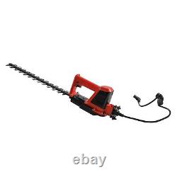 Electric Hedge Trimmer Tool Kit Brush Cutter Grass Shear with 24V Battery &Charger
