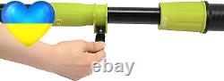 Electric Pole Hedge Trimmer Telescoping Tall Bush Cutter Landscape Tool 17In 24V