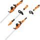 Garcare 2 In 1 Hedge Trimmer Corded 4.8 Amp Hedge Clippers 18 Inch Laser Blade