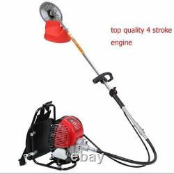 GX35 backpack gasoline 4 stroke brush grass cutter trimmer handle mower tool