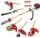 Gx50 Multi 4 Strokes Brush Cutter Pole Saw 6 In 1 Power Tools Gas Grass Cutter