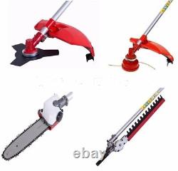 GX50 Multi 4 strokes brush cutter pole saw 6 in 1 power tools gas grass cutter