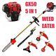 Gx50 Hedge Trimmer 5 In 1 Power Tools 4-stroke Brush Cutter Lawn Mower Pole Saw