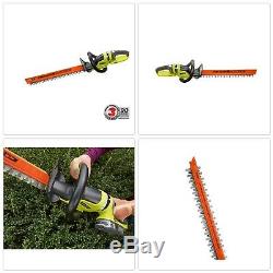 Garden Hedge Trimmer Grass Cut Blade Cordless Lithium Ion Electric (Tool Only)