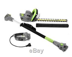 Garden Pole Hedge Trimmer Handle Outdoor Safety Blade Long Cutter Power Tools