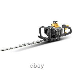 Gas Hedge Trimmer Dual-Blade Outdoor Tools Equipment 23-cu cm 2-cycle 22-in