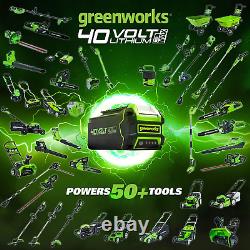 Greenworks 40V 24 Inch Cordless Hedge Trimmer, Tool Only, HT40B00