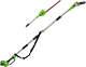 Greenworks 40v 8.5 Inch Cordless Pole Saw With Hedge Trimmer Attachment, Tool On