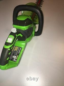 Greenworks Pro 40-Volt Max 24-in Dual Cordless Electric Hedge Trimmer TOOL ONLY