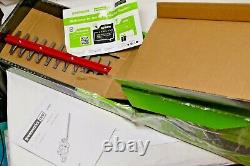 Greenworks Pro 60V Max 24 Cordless Electric Hedge Trimmer New Tool Only