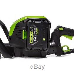 Greenworks Pro 60-volt Max 26-in Dual Cordless Electric Hedge Trimmer- Tool Only
