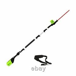 Greenworks Pro 80V 20 inch Cordless Pole Hedge Trimmer Tool Only PH80B00