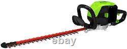 Greenworks Pro 80V 26 Inch Cordless Hedge Trimmer, Tool-Only, GHT80320
