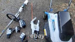 Hart 20v and 40v power tools lot String Trimmer, Mower, Hedge Trimmer, Drill