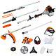 Hedge Grass Trimmer 33cc Multi-functional Trimming Tool 10 In 1 Withgas Pole Saw