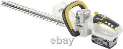 Hedge Trimmer 57cm Alpina Cordless Battery + Charger Included DIY Garden Tools