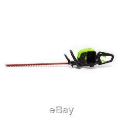 Hedge Trimmer Cordless Electric Dual Outdoor 60-Volt Max 24-in (Bare Tool Only)