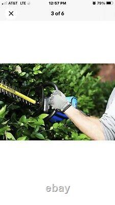Kobalt 40-Volt Max 24-in Dual Cordless Hedge Trimmer Tool Only Battery/Charge
