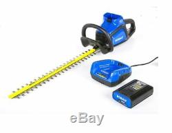 Kobalt 40-volt Max 24-in Dual Cordless Hedge Trimmer Battery Included Tool Yard