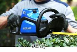 Kobalt 40-volt Max 24-in Dual Cordless Hedge Trimmer Battery Included Tool Yard