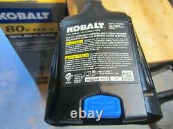 Kobalt 80V 16-in Cordless Trimmer Tool Only with Hedge Trimmer Attachment