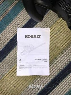 Kobalt 80V 26in Cordless Hedge Trimmer Tool Only KHT2680A-08
