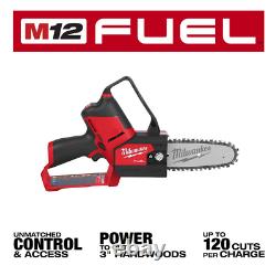 M12 FUEL 12-Volt Lithium-Ion Brushless Cordless 6 in. HATCHET Pruning Saw Tool