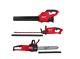 M18 Fuel 18v Cordless Lithium Ion Blower/chainsawithhedge Trimmer Combo Kit 3 Tool